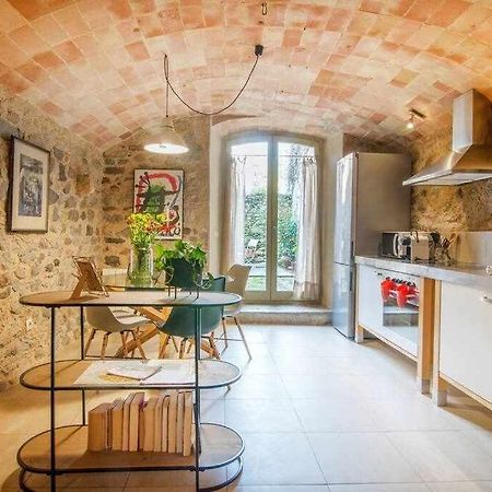 Apartamento Banos Arabes Con Jardin Girona Bagian luar foto